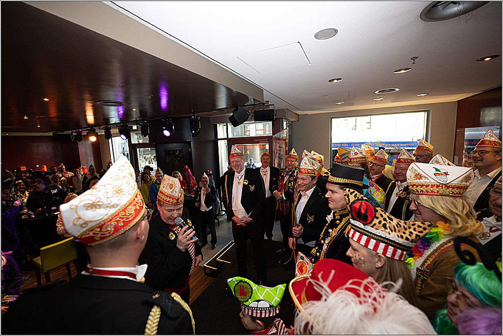 KG 1. Straßenbahnsitzung e.V. - Bahnfahrt; Köln, 01.02.2025
