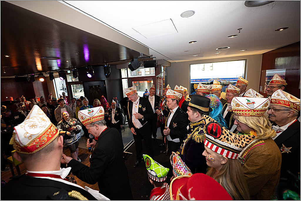 KG 1. Straßenbahnsitzung e.V. - Bahnfahrt; Köln, 01.02.2025
