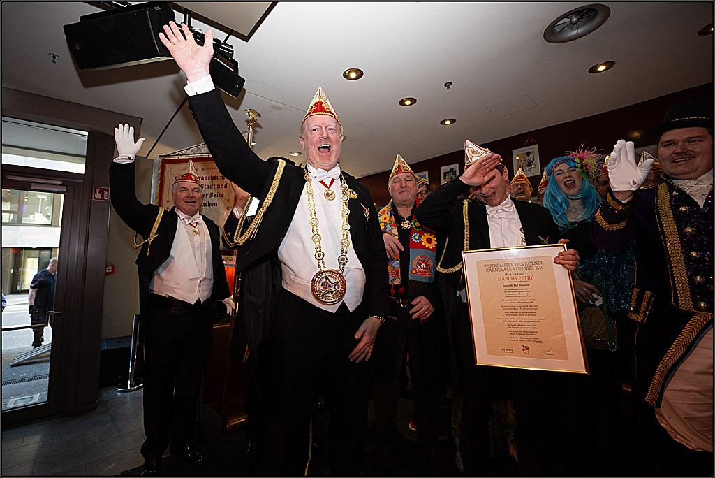KG 1. Straßenbahnsitzung e.V. - Bahnfahrt; Köln, 01.02.2025