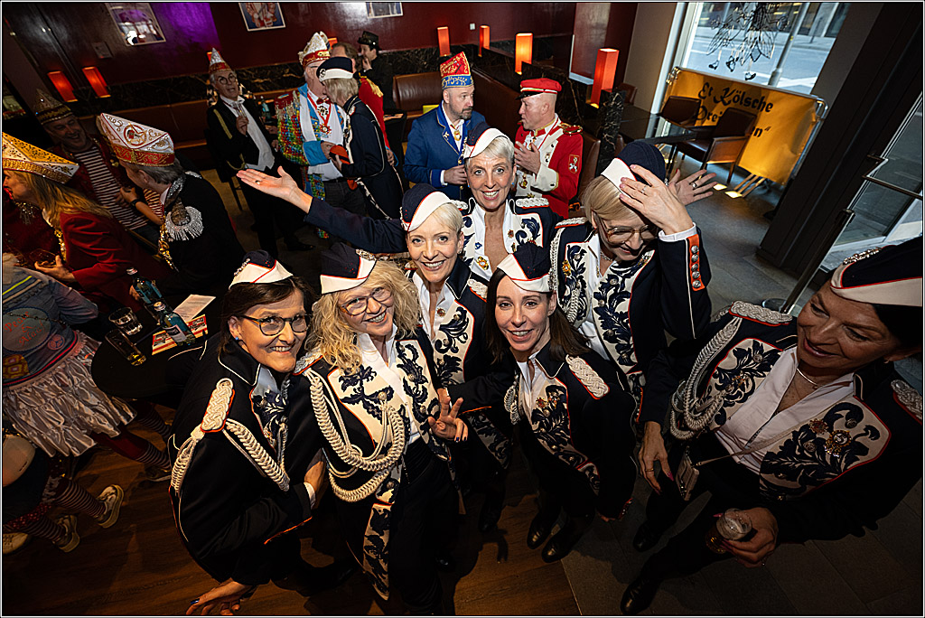 KG 1. Straßenbahnsitzung e.V. - Bahnfahrt; Köln, 01.02.2025