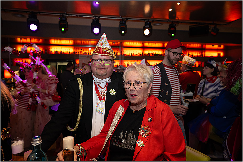 KG 1. Straßenbahnsitzung e.V. - Bahnfahrt; Köln, 01.02.2025