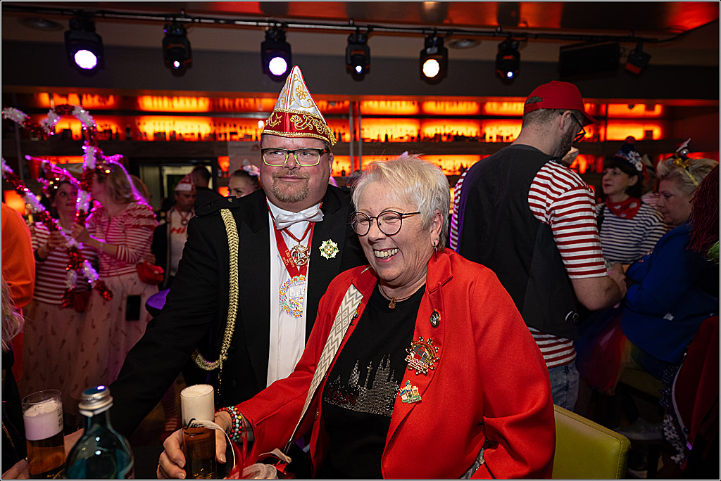 KG 1. Straßenbahnsitzung e.V. - Bahnfahrt; Köln, 01.02.2025
