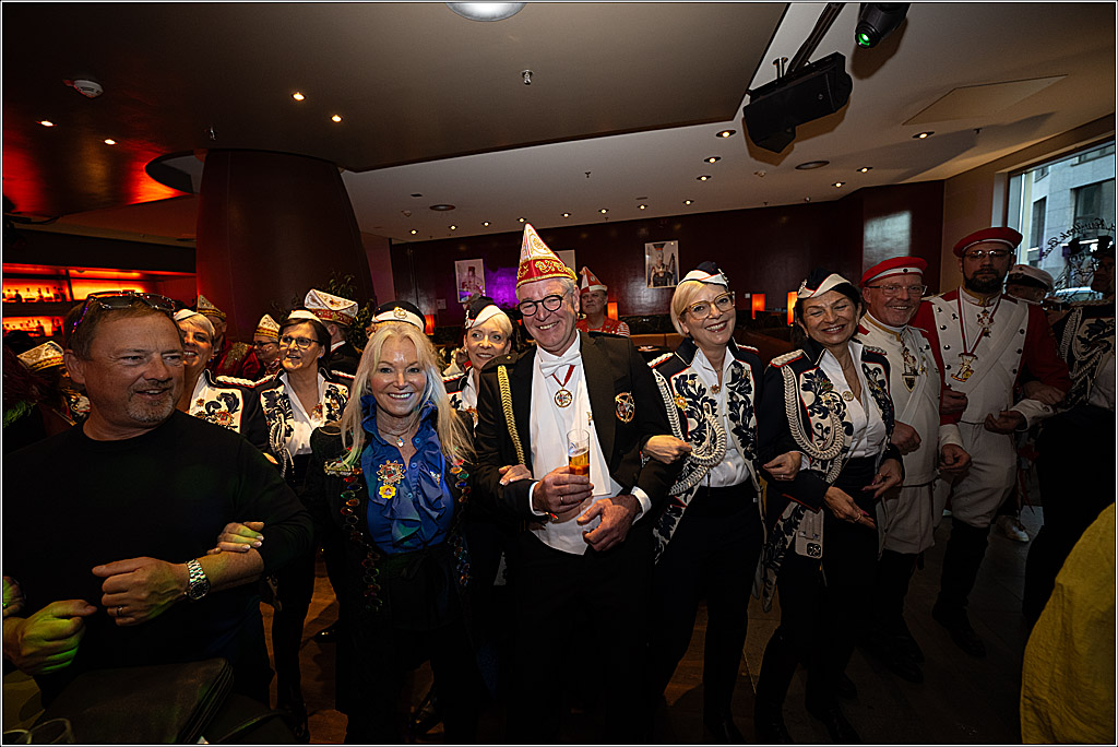 KG 1. Straßenbahnsitzung e.V. - Bahnfahrt; Köln, 01.02.2025