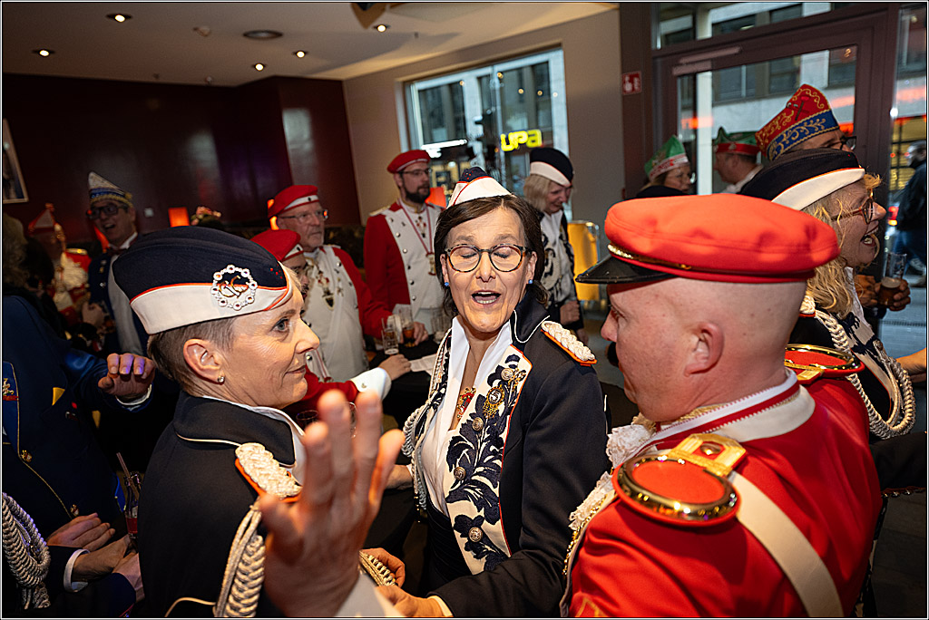 KG 1. Straßenbahnsitzung e.V. - Bahnfahrt; Köln, 01.02.2025