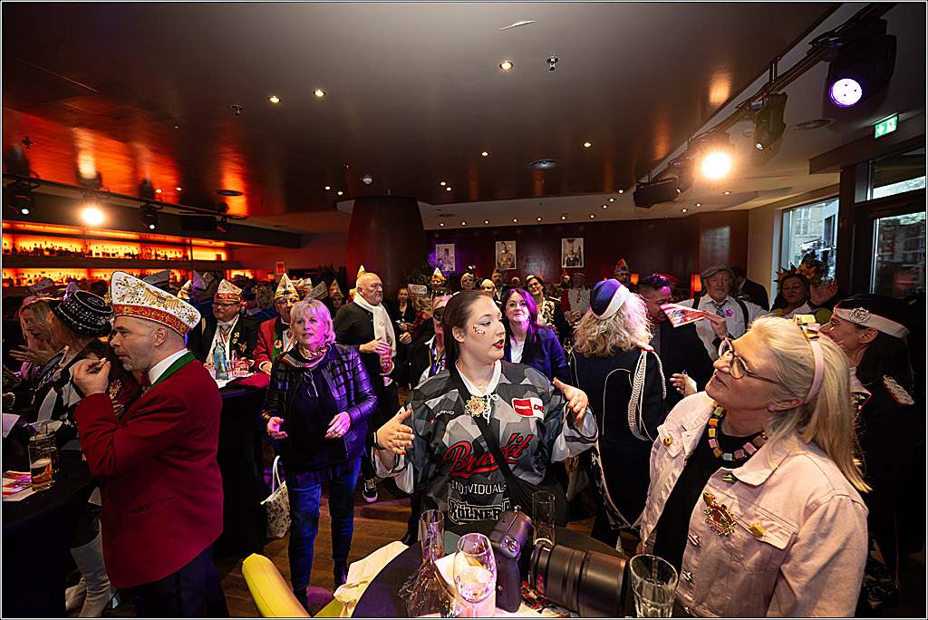 KG 1. Straßenbahnsitzung e.V. - Bahnfahrt; Köln, 01.02.2025