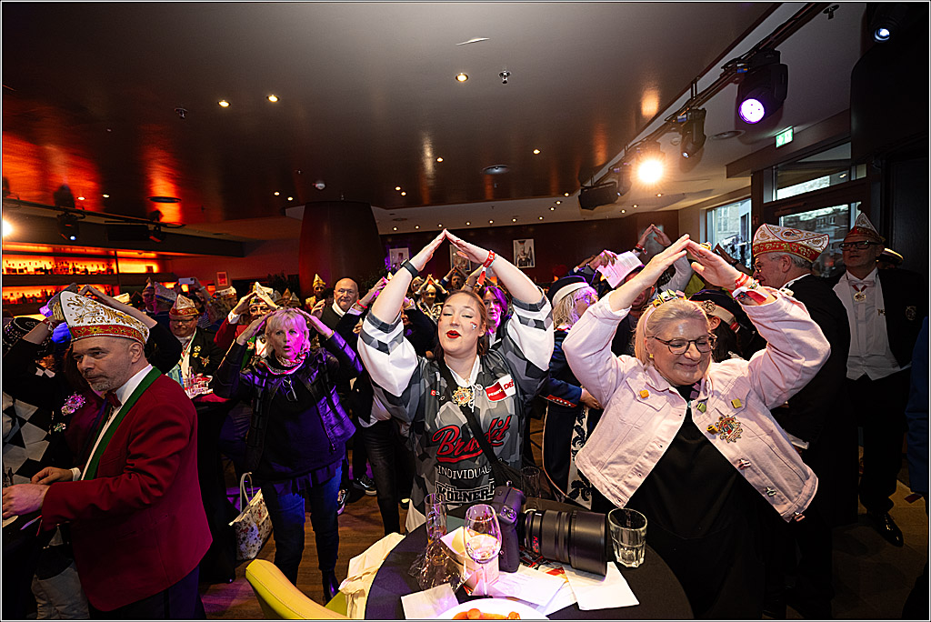 KG 1. Straßenbahnsitzung e.V. - Bahnfahrt; Köln, 01.02.2025