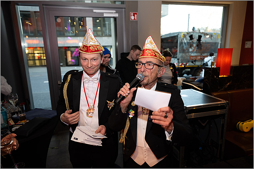 KG 1. Straßenbahnsitzung e.V. - Bahnfahrt; Köln, 01.02.2025
