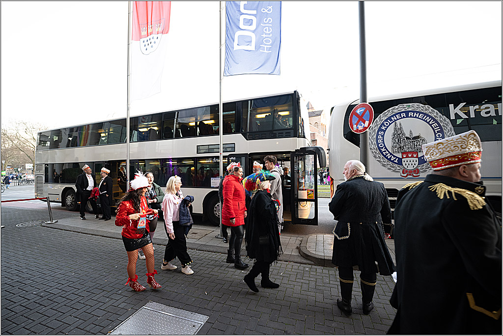 KG 1. Straßenbahnsitzung e.V. - Bahnfahrt; Köln, 01.02.2025