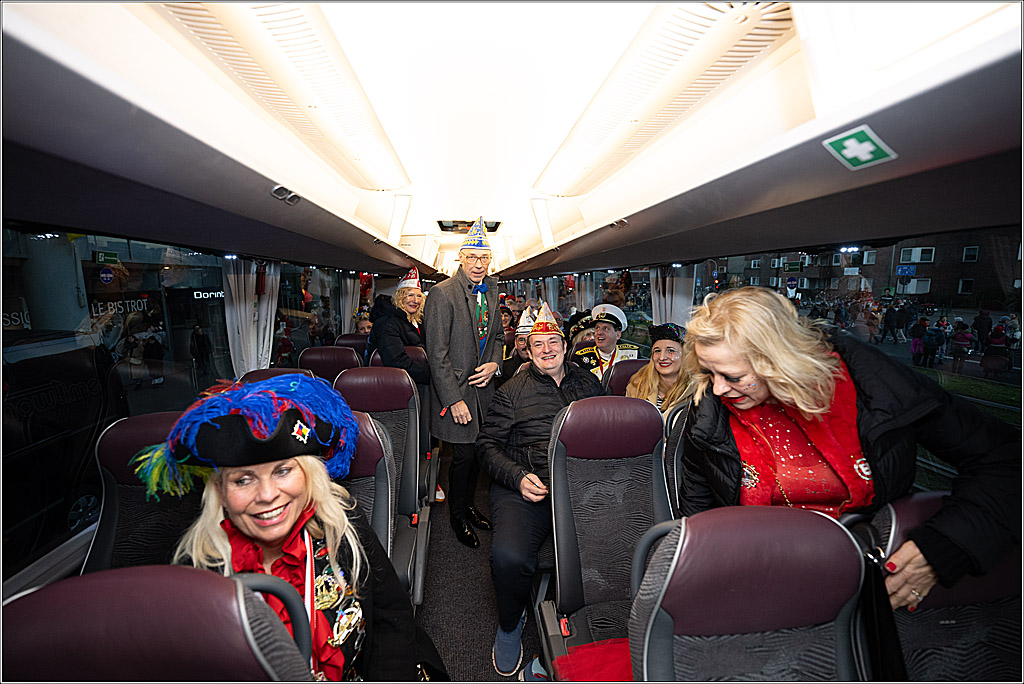 KG 1. Straßenbahnsitzung e.V. - Bahnfahrt; Köln, 01.02.2025