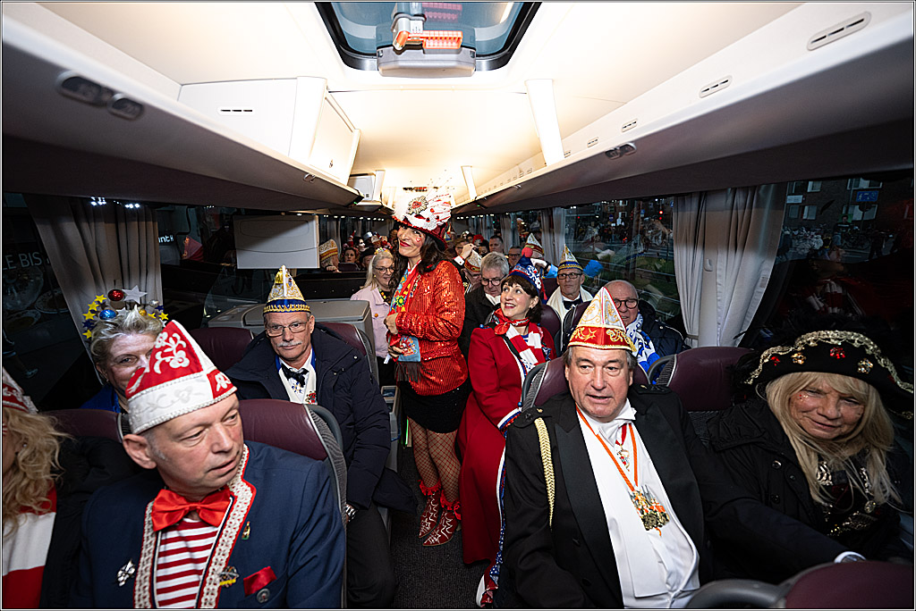 KG 1. Straßenbahnsitzung e.V. - Bahnfahrt; Köln, 01.02.2025