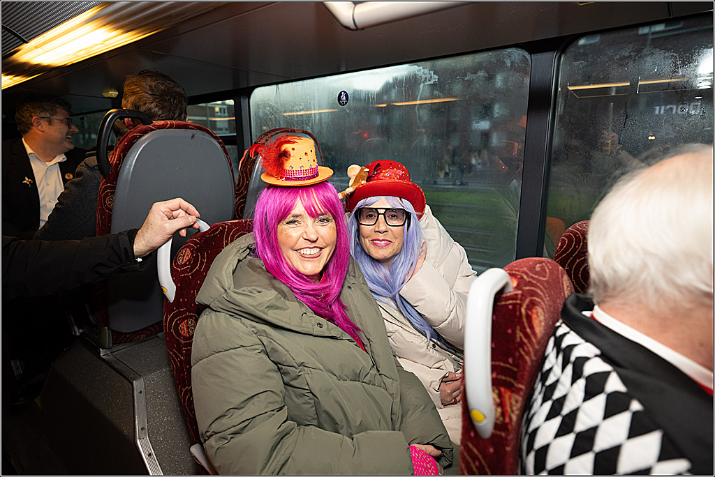 KG 1. Straßenbahnsitzung e.V. - Bahnfahrt; Köln, 01.02.2025