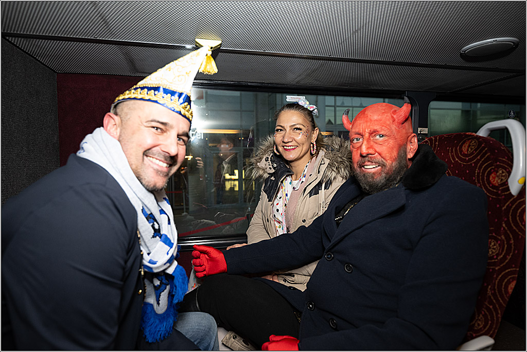 KG 1. Straßenbahnsitzung e.V. - Bahnfahrt; Köln, 01.02.2025