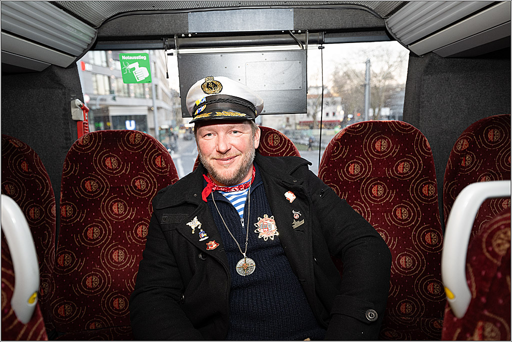 KG 1. Straßenbahnsitzung e.V. - Bahnfahrt; Köln, 01.02.2025
