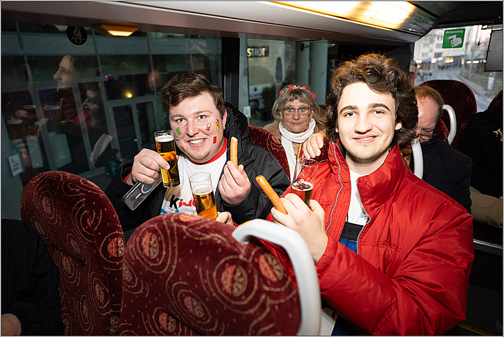 KG 1. Straßenbahnsitzung e.V. - Bahnfahrt; Köln, 01.02.2025