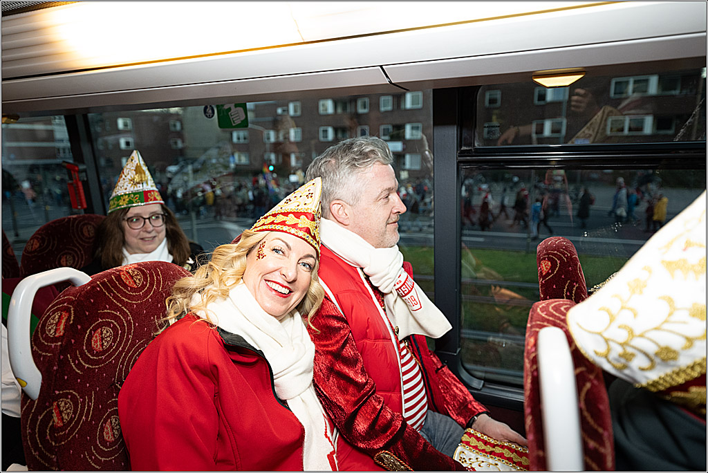 KG 1. Straßenbahnsitzung e.V. - Bahnfahrt; Köln, 01.02.2025