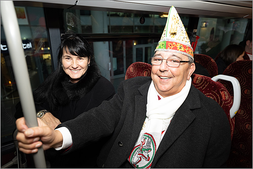 KG 1. Straßenbahnsitzung e.V. - Bahnfahrt; Köln, 01.02.2025