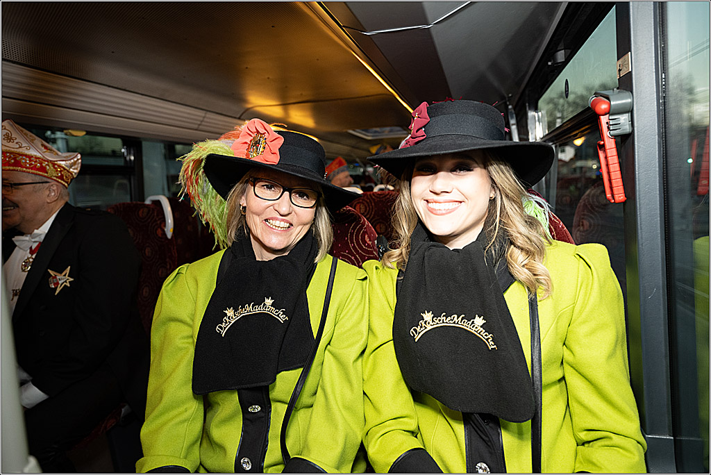 KG 1. Straßenbahnsitzung e.V. - Bahnfahrt; Köln, 01.02.2025