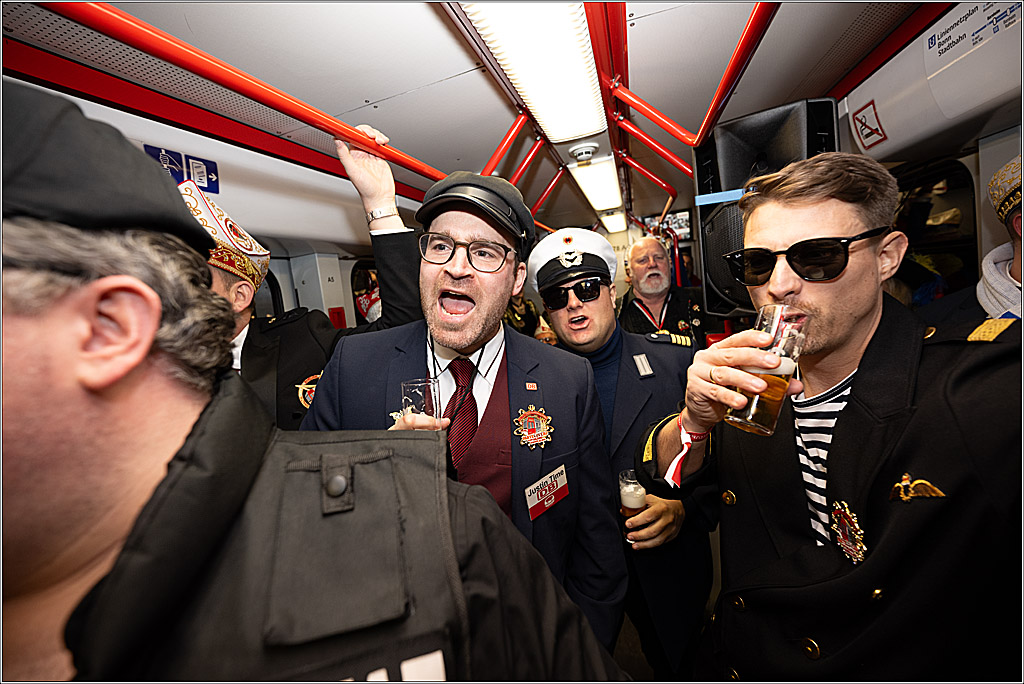 KG 1. Straßenbahnsitzung e.V. - Bahnfahrt; Köln, 01.02.2025