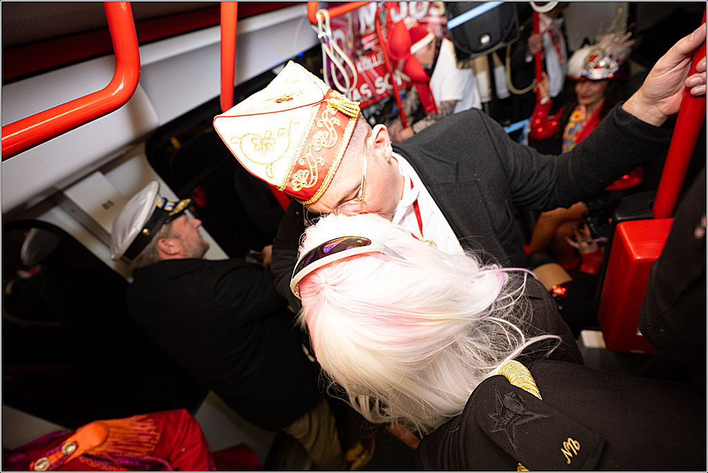 KG 1. Straßenbahnsitzung e.V. - Bahnfahrt; Köln, 01.02.2025