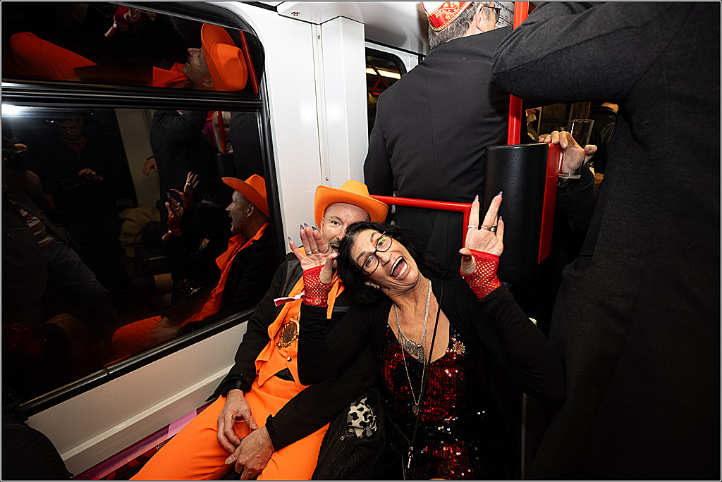 KG 1. Straßenbahnsitzung e.V. - Bahnfahrt; Köln, 01.02.2025