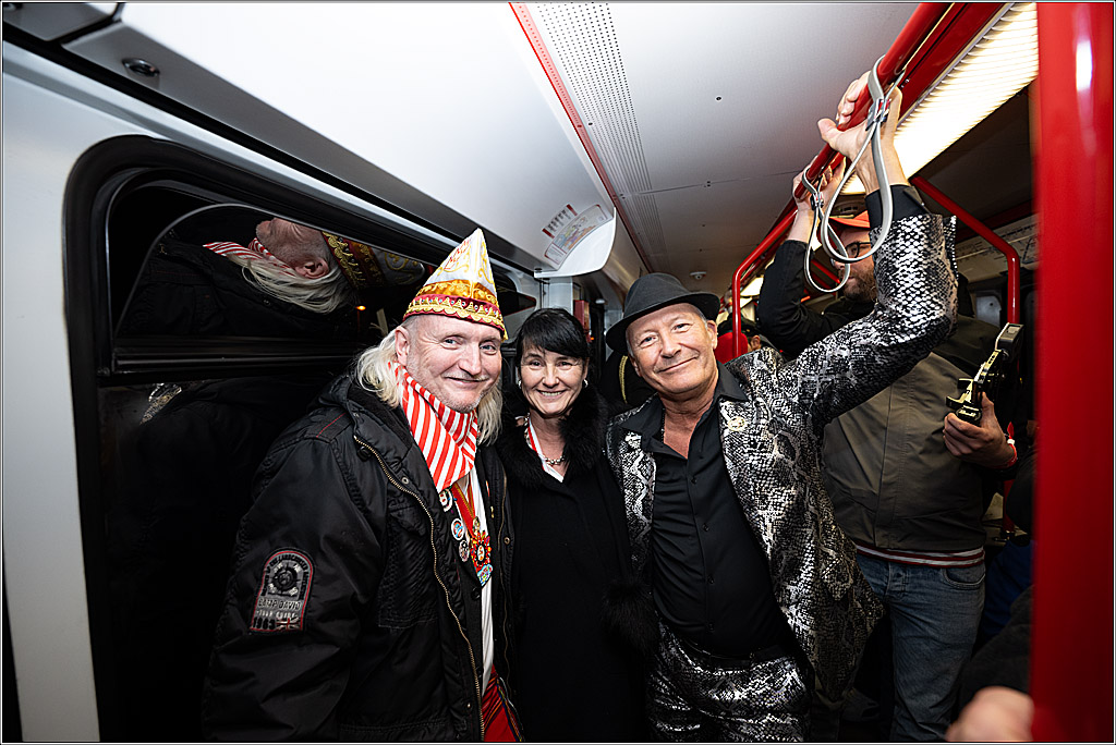 KG 1. Straßenbahnsitzung e.V. - Bahnfahrt; Köln, 01.02.2025