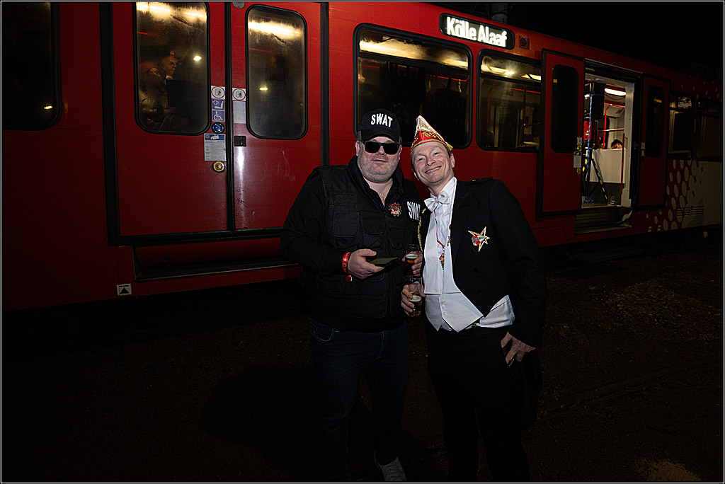 KG 1. Straßenbahnsitzung e.V. - Bahnfahrt; Köln, 01.02.2025