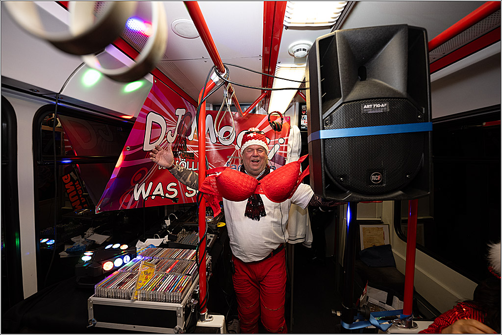 KG 1. Straßenbahnsitzung e.V. - Bahnfahrt; Köln, 01.02.2025