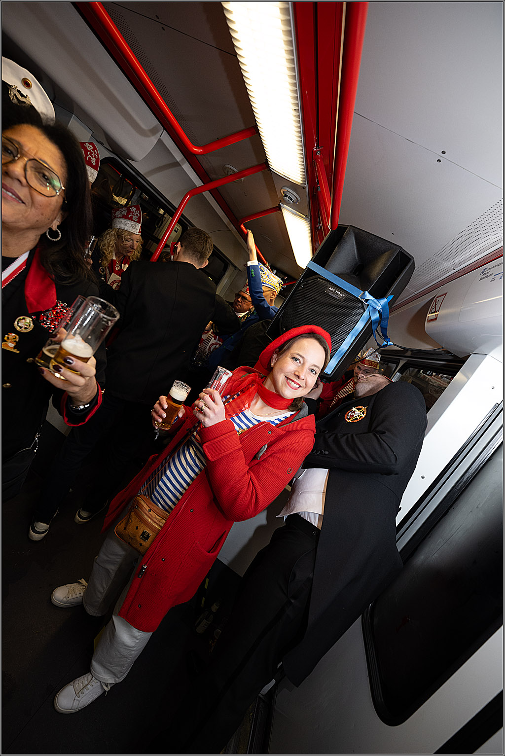 KG 1. Straßenbahnsitzung e.V. - Bahnfahrt; Köln, 01.02.2025