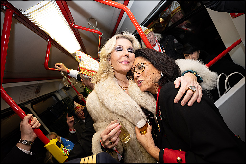 KG 1. Straßenbahnsitzung e.V. - Bahnfahrt; Köln, 01.02.2025