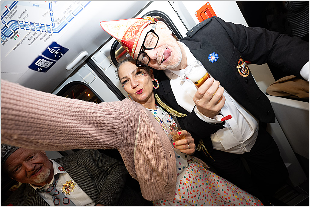 KG 1. Straßenbahnsitzung e.V. - Bahnfahrt; Köln, 01.02.2025