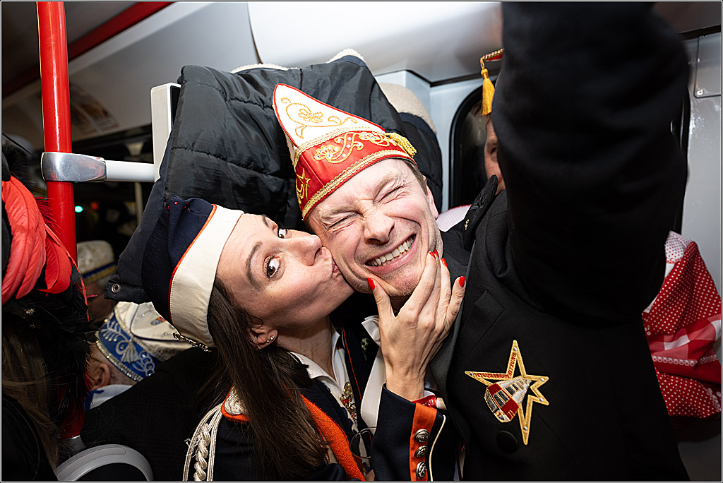 KG 1. Straßenbahnsitzung e.V. - Bahnfahrt; Köln, 01.02.2025