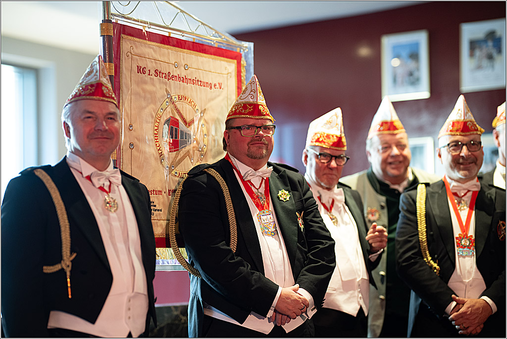 KG 1. Straßenbahnsitzung e.V. - Bahnfahrt; Köln, 01.02.2025