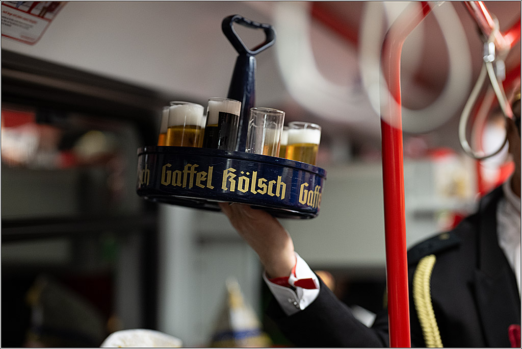 KG 1. Straßenbahnsitzung e.V. - Bahnfahrt; Köln, 01.02.2025