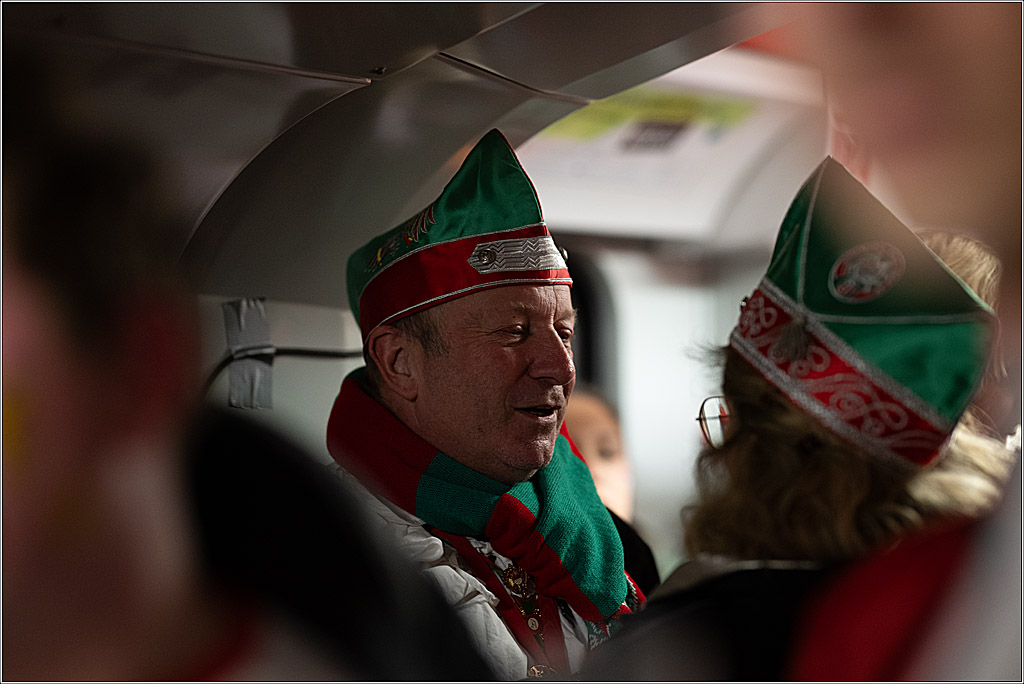 KG 1. Straßenbahnsitzung e.V. - Bahnfahrt; Köln, 01.02.2025