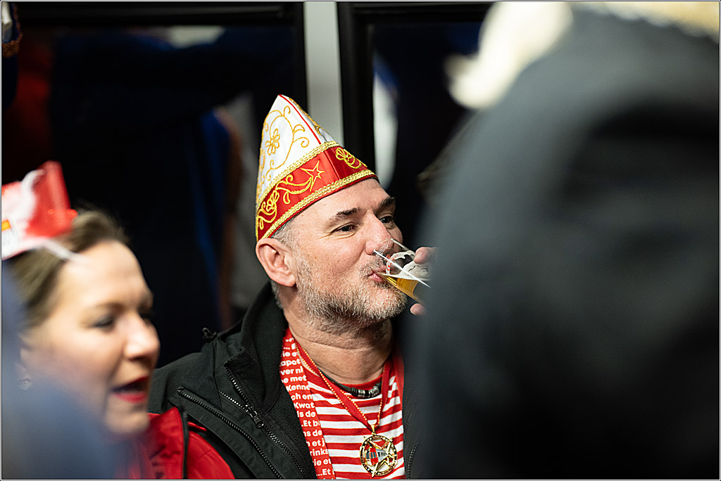 KG 1. Straßenbahnsitzung e.V. - Bahnfahrt; Köln, 01.02.2025