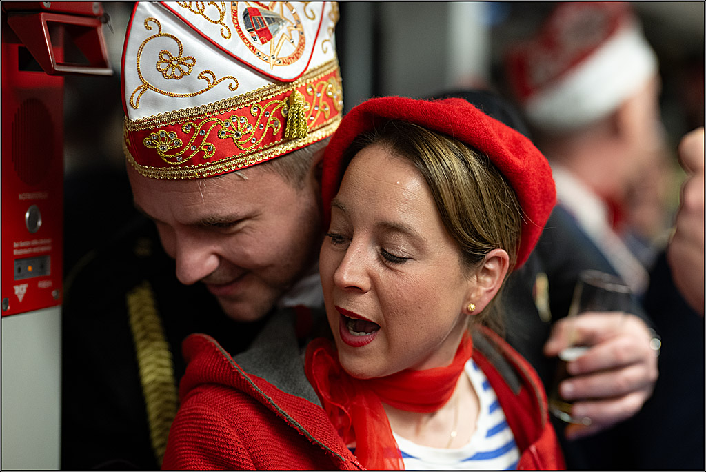 KG 1. Straßenbahnsitzung e.V. - Bahnfahrt; Köln, 01.02.2025