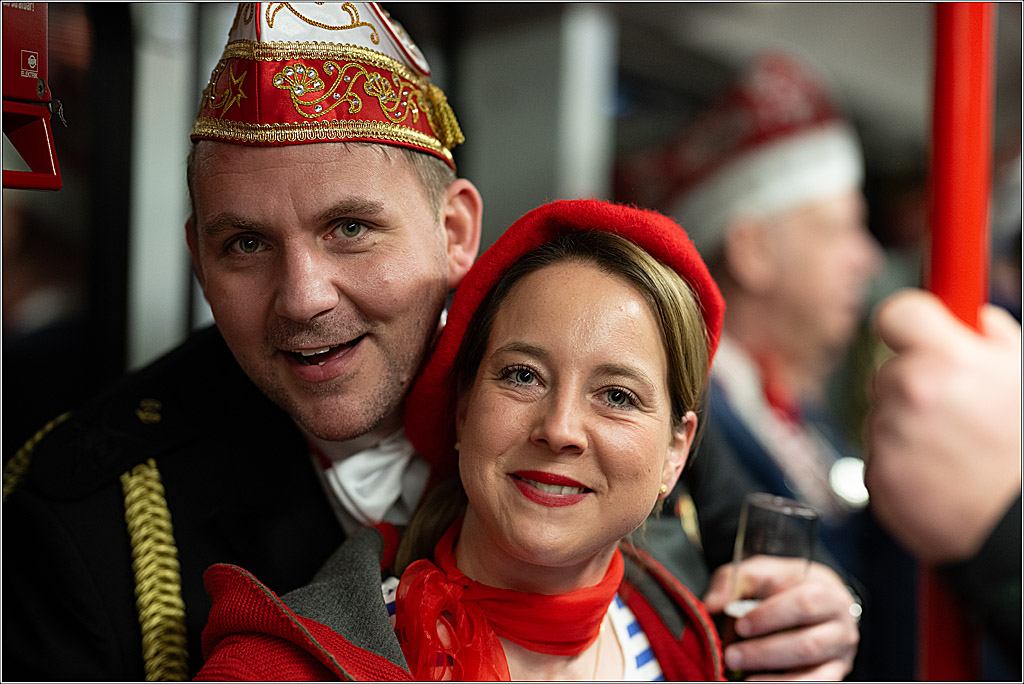 KG 1. Straßenbahnsitzung e.V. - Bahnfahrt; Köln, 01.02.2025