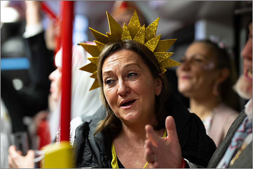 KG 1. Straßenbahnsitzung e.V. - Bahnfahrt; Köln, 01.02.2025