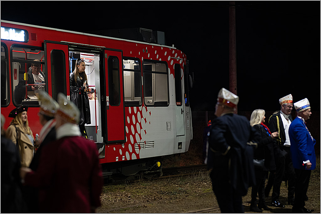 KG 1. Straßenbahnsitzung e.V. - Bahnfahrt; Köln, 01.02.2025