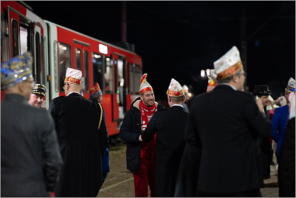 KG 1. Straßenbahnsitzung e.V. - Bahnfahrt; Köln, 01.02.2025