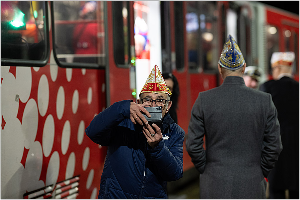 KG 1. Straßenbahnsitzung e.V. - Bahnfahrt; Köln, 01.02.2025