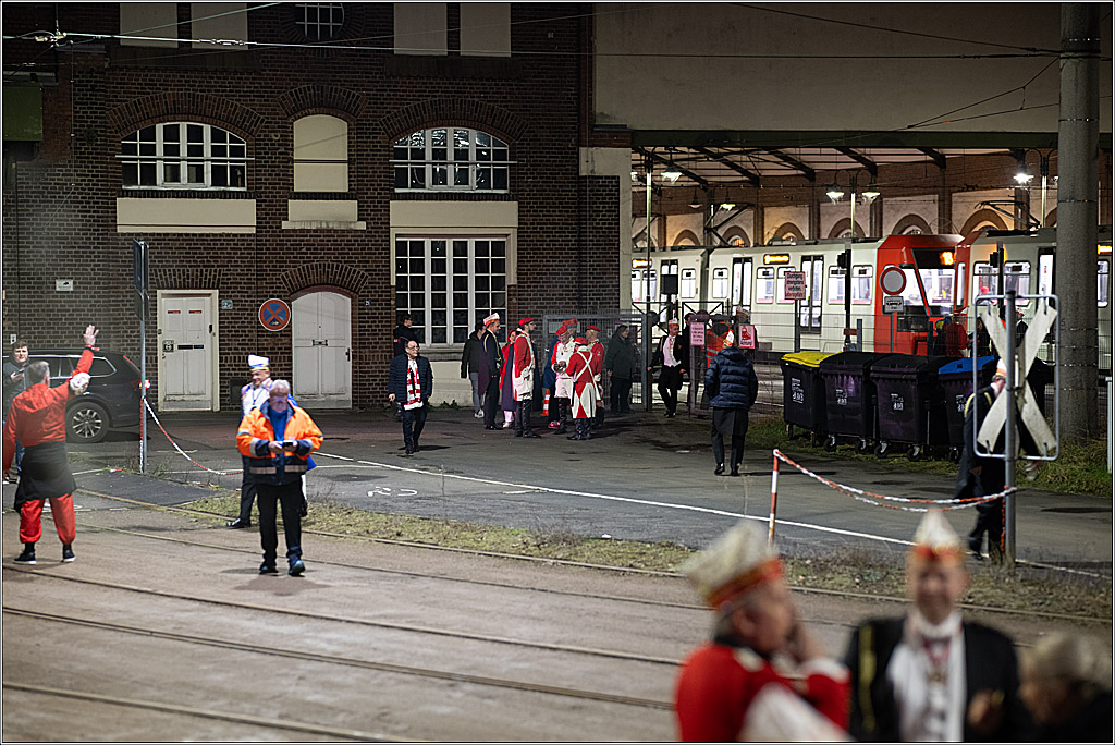 KG 1. Straßenbahnsitzung e.V. - Bahnfahrt; Köln, 01.02.2025