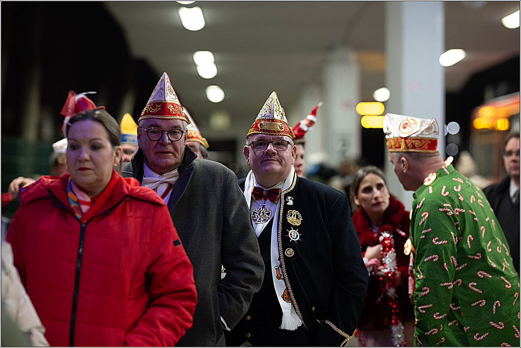 KG 1. Straßenbahnsitzung e.V. - Bahnfahrt; Köln, 01.02.2025