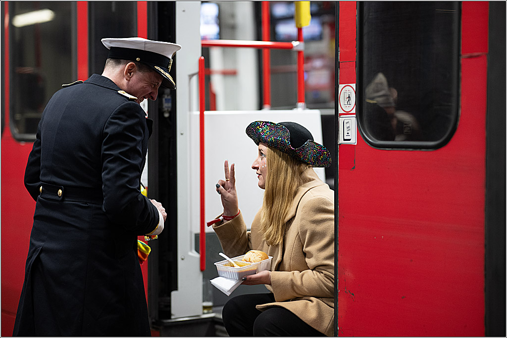 KG 1. Straßenbahnsitzung e.V. - Bahnfahrt; Köln, 01.02.2025