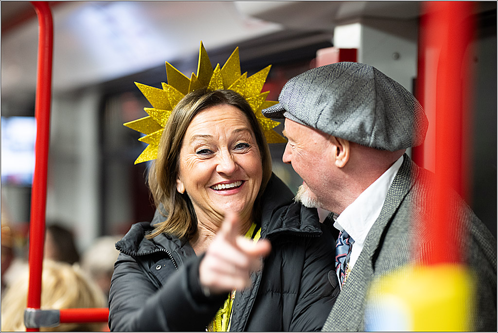 KG 1. Straßenbahnsitzung e.V. - Bahnfahrt; Köln, 01.02.2025
