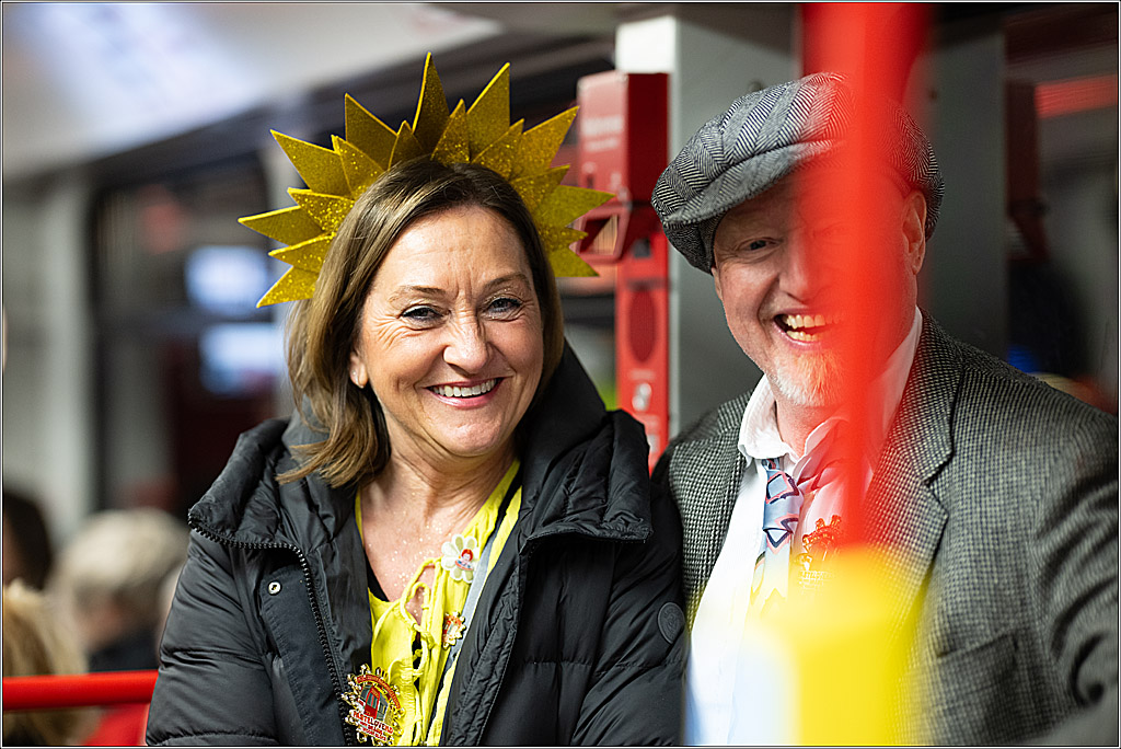 KG 1. Straßenbahnsitzung e.V. - Bahnfahrt; Köln, 01.02.2025
