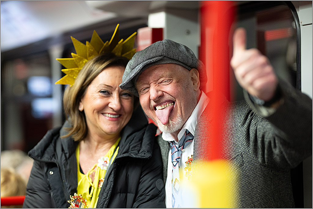 KG 1. Straßenbahnsitzung e.V. - Bahnfahrt; Köln, 01.02.2025