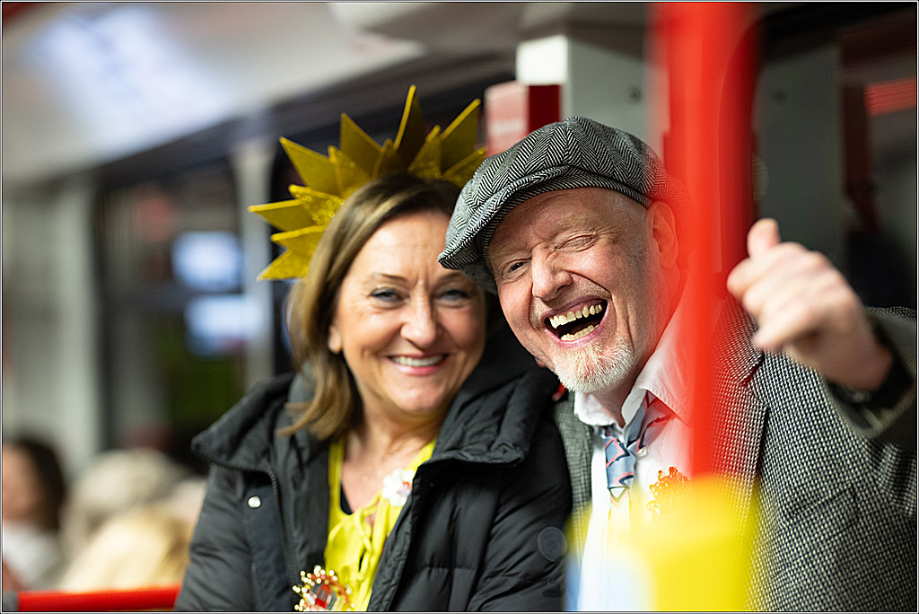 KG 1. Straßenbahnsitzung e.V. - Bahnfahrt; Köln, 01.02.2025