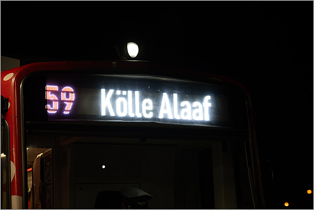 KG 1. Straßenbahnsitzung e.V. - Bahnfahrt; Köln, 01.02.2025