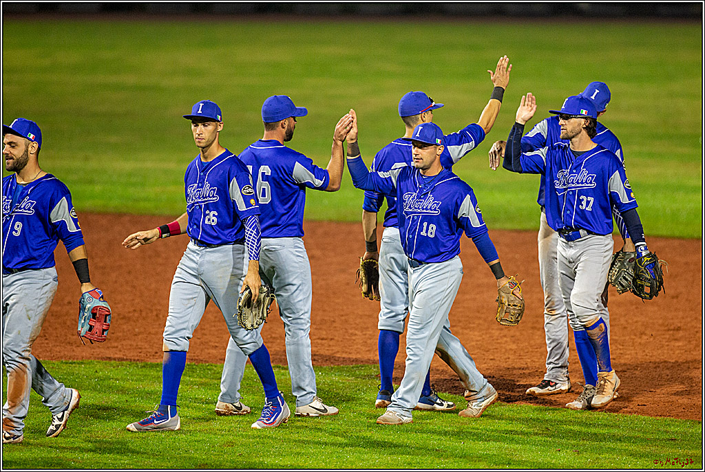 35. European-Championship-Baseball Italy-France 16-2, 07.09.2019